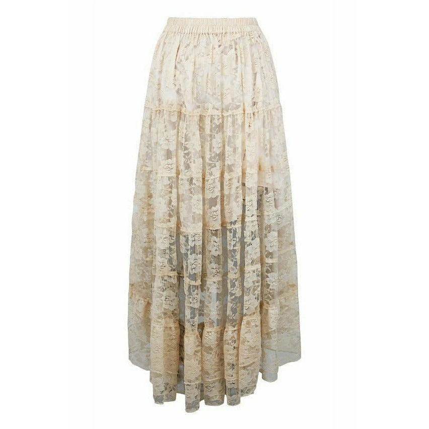 Ivory Lace Skirt image 1