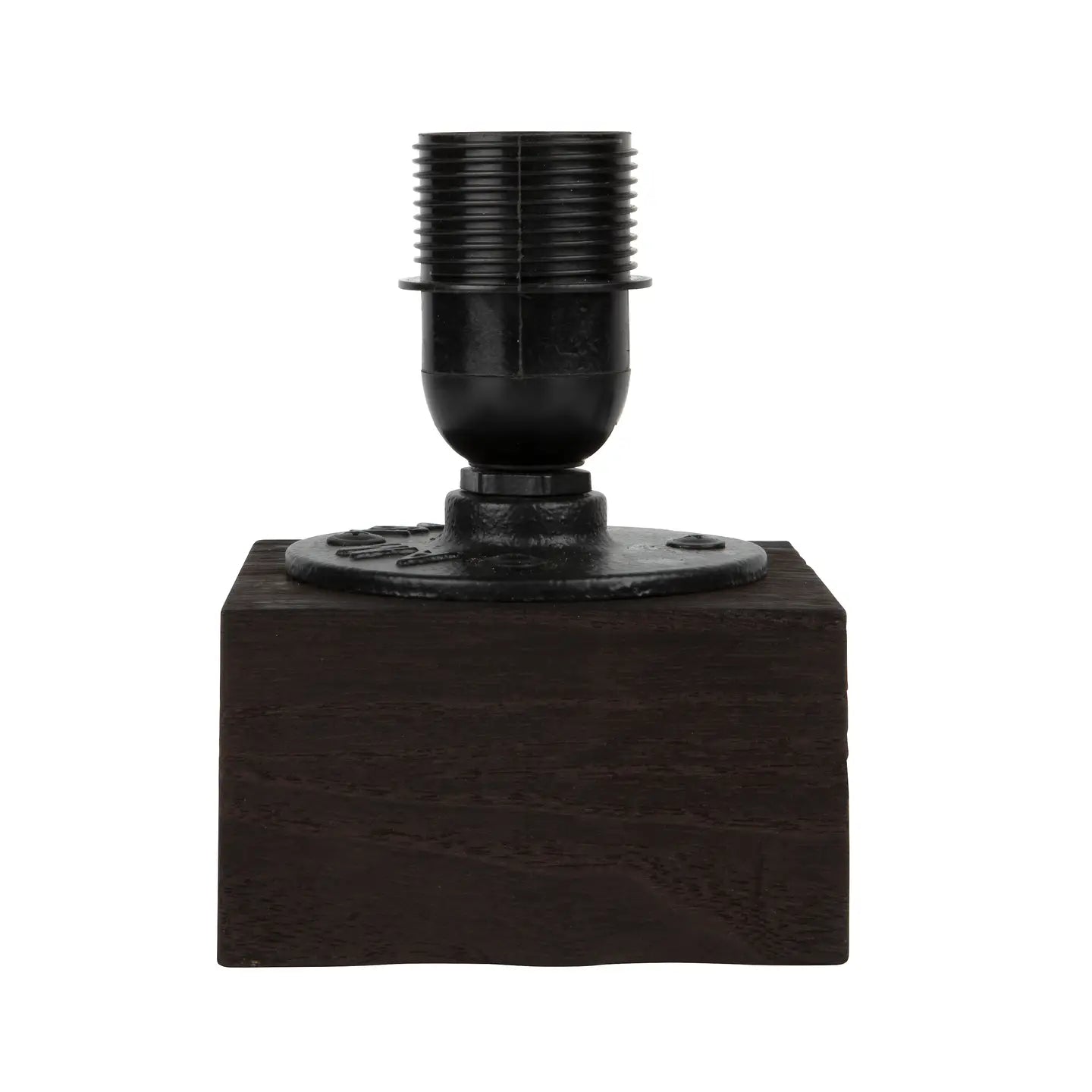 Black Wooden Table Lamp - Australian Plug